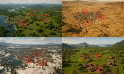 Лучшие места для высадки на всех картах PUBG в 2025 году