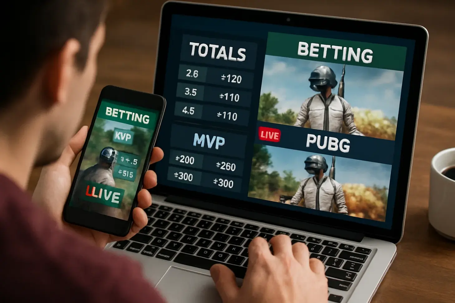 Разбор типов ставок: карты, тоталы, MVP и Live PUBG