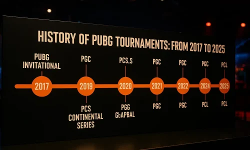 История турниров PUBG: от 2017 до 2025 года