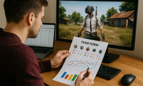 Как анализировать форму команд перед ставкой на матч PUBG